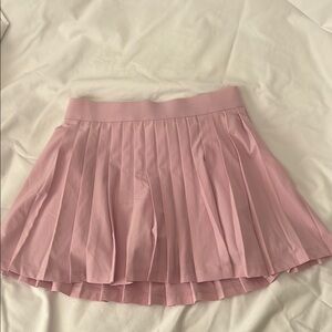 Athleta girl Pleated Pink Skort